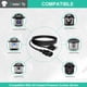 thumbnail image 3 of Cable de alimentación Zonefly Original compatible Instant Pot de 100 V a 250 V, 3 of 5