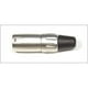 thumbnail image 1 of Conector Macho Plateado X-3213 (2 Unidades), 1 of 2