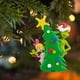 thumbnail image 4 of 6PCS Christmas Acrylic Onahombrest Christmas Tree Decoation Colgante Christmas Onahombrests Car Holiday Onahombrest Car Colgante Christmas Decoation (C), 4 of 5