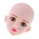 thumbnail image 2 of 1/4 cabeza de muñeca hembra con ojos marrones para BJD DIY Part Accs Golden Eye Shadow, 2 of 5