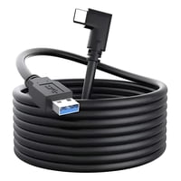 Genérica - 5M Cable Usb Compatible Oculus Link Quest 2 Vr Usb-C A 3.2 5Gbps Negro