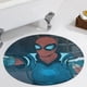 thumbnail image 5 of Tu Amigable Vecino Spider-Man Alfombra Redonda de Felpa Coral, Antideslizante, No Desprende Pelusas, Lavable y Duradera para Salón, Dormitorio y Habitación de Niños 60cm, 5 of 6