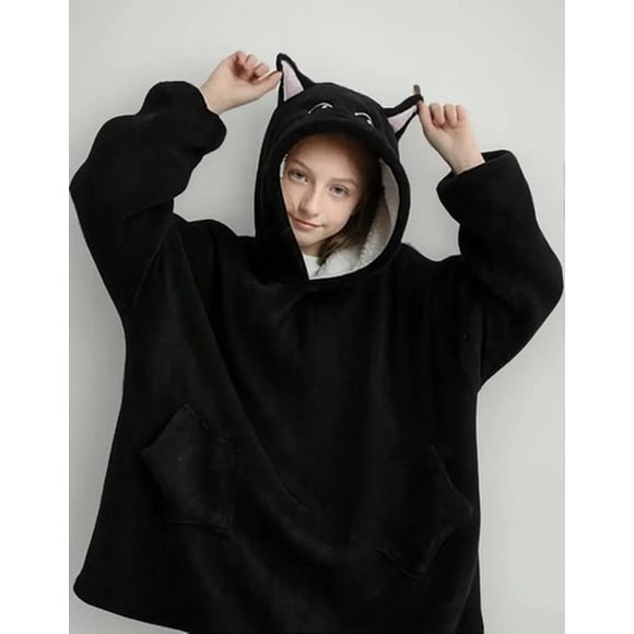 Pijama Bata Frazada Polar Polerón Térmica De Felpa Niño 6 13 Gris Liso 5 6 Año