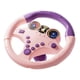 thumbnail image 1 of Simulador de Aprendizaje de Conducción para Niños, Portátil, para Niños a Partir de 3 años, Giratorio 360 degree, con Efectos de Sonido de Vehículos, Juguet Base pequeña rosa, 1 of 5