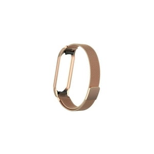 Genérico - Correa Compatible Con Xiaomi Mi Band 6 / 5 / 4 / 3 / 15,5Mm Dorado