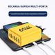 thumbnail image 3 of Cargador Múltiple 65w Carga Rapida Usb+pd (tipo-c) 6 Puertos, 3 of 4