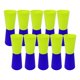 thumbnail image 4 of 10 Piezas Flip Cups Ayuda De Entrenamiento De Agilidad Y Velocidad Para Gimnasio De Guardería Con Red Verde Azul Oscuro, 4 of 5