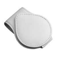 Ioensy - Soporte Portátil Para Gafas De Sol Clip Duradero Para Gafas De Sol De Coche Apto Para Gafas De Tarjeta Gris