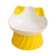 thumbnail image 4 of Cuenco Para Gatos, Dispensador Inclinado, Platos Para Gatos Elevados Antideslizantes Para Viajes, Cachorros, Amarillo, 4 of 5