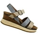 thumbnail image 4 of Sandalias de Mujer con Hebilla y Plataforma TGH09 Beige, 4 of 5