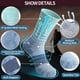 thumbnail image 3 of Calcetines De Senderismo De Lana Merino Para Mujer 5 Pares Talla M, 3 of 7