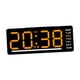 thumbnail image 3 of Regalos De Reloj Digital Reloj De Mesa De Exhibición Grande Para La Sala De Estar De Dormitorio Oficina De Naranja, 3 of 5