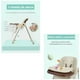 thumbnail image 5 of Silla De Comer Multiposiciones Plegable Verde Lubabycas, 5 of 8