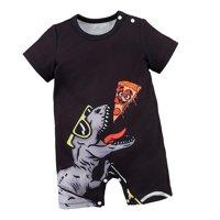 Magideal - Peleles De Manga Corta De Verano Para Bebé Recién Nacido, Ropa, Dibujos Animados, Trajes Fotográficos Transpirables Para Accesorios De Fotografía Para 18 A 24 Meses