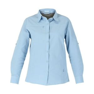 Hardwork - Camisa Hw Duck Dry Mujer Celeste