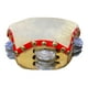 thumbnail image 2 of CASTELLON PANDERO CUEQUERO ESTANDAR TRIPLE CORRIDA DE CHAPAS DE LATÓN MODELO 4040, 2 of 4