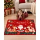 thumbnail image 4 of Tapete Navideño Rectangular 120x80 cm Antideslizante para Decoración, 4 of 6