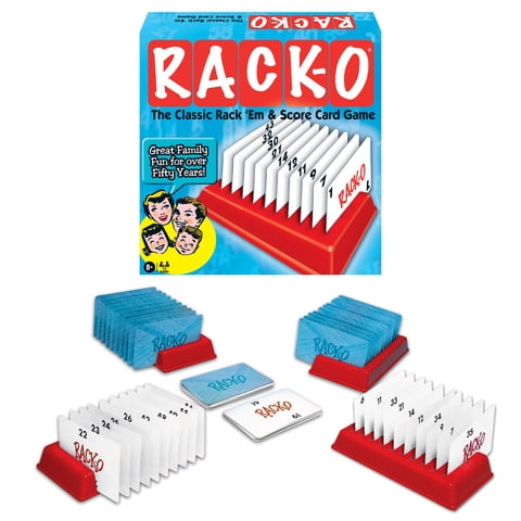 Juego De Mesa Winning Moves Games Rack-O Retro Family Desde Hace Más De 8 Años
