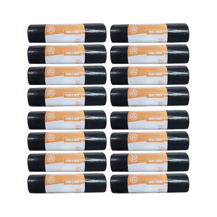 Genérico - Pack 16 Rollos Bolsas De Basura Mediana 70X90Cm