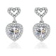 thumbnail image 3 of Aretes de Moissanita 2cttw para Mujer Color D Claridad VVS1 Aretes Colgantes de Diamante Aretes de Boda de Plata Esterlina 925 para Novias Dama de Honor con Certificado, 3 of 9