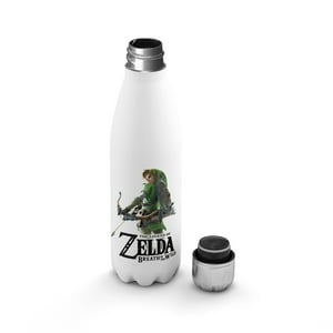 Creango - Botella Agua Termica Zelda Breath Of The Wild De Acero Inoxidable