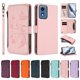 thumbnail image 3 of Funda Cartera Mariposa para [Motorola Moto G Play 2024 5G] con Soporte y Cremallera Rosa, 3 of 6