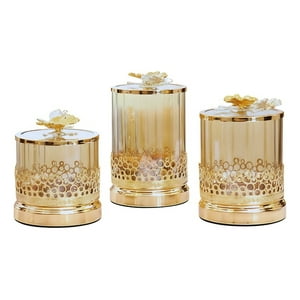 Genérico - Set Frasco Decorativo Moderno Recipiente Adorno Hogar Jhn