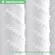 thumbnail image 3 of Cortina de ducha Dynamene Boho Farmhouse blanca 180x180 cm, 3 of 8