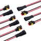 thumbnail image 1 of Conector De Cable De 2 Pines 18 Awg Impermeable 1 0 Mm² 5 Kits, 1 of 6
