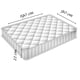 thumbnail image 5 of Colchon Marrova 1,0 Pza Resortes Bonnell Espuma De Alta Densidad, 5 of 5