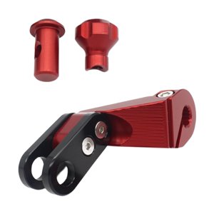 Ioensy - Palanca De Balancín De Freno Trasero Anti-Oxidación Para Sprint Primavera 150 Rojo