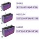 thumbnail image 3 of Organizador de Carteras Vercord Nylon Morado 8.2x2.5x5.5, 3 of 3