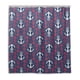 thumbnail image 1 of Cortina de ducha Baihuishop con diseño de anclas, juego de cortinas de baño con ganchos, tamaño 66 x 72 pulgadas, 1 of 3