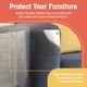 thumbnail image 2 of Protector de muebles Stelucca 18 piezas XL antiarañazos para gatos, 2 of 8