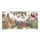 thumbnail image 1 of Paquete De Bordado De Kits De Punto De Cruz Estampados - Patrón De Pájaros 14CT 54x30cm, 1 of 5