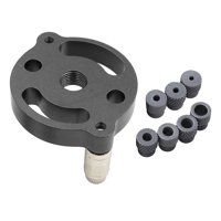 Bothyi - Juego De Plantillas Para Espigas Autocentrantes De 2-10 Mm Localizador De Perforadoras De Agujeros Verticales Negro