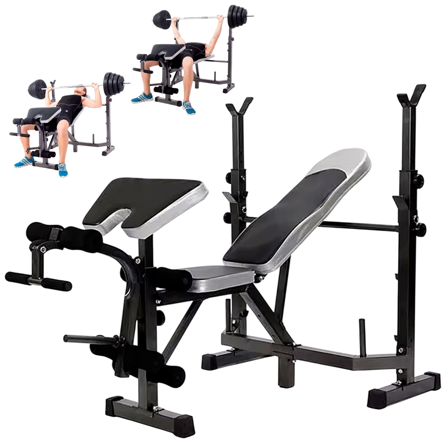 Mundo Online - Press Banca Abdominal Inclinable Y Declinable + Banco Scott