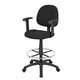 thumbnail image 4 of Silla de dibujo Boss Office Products Ergonomic Works negra, 4 of 8