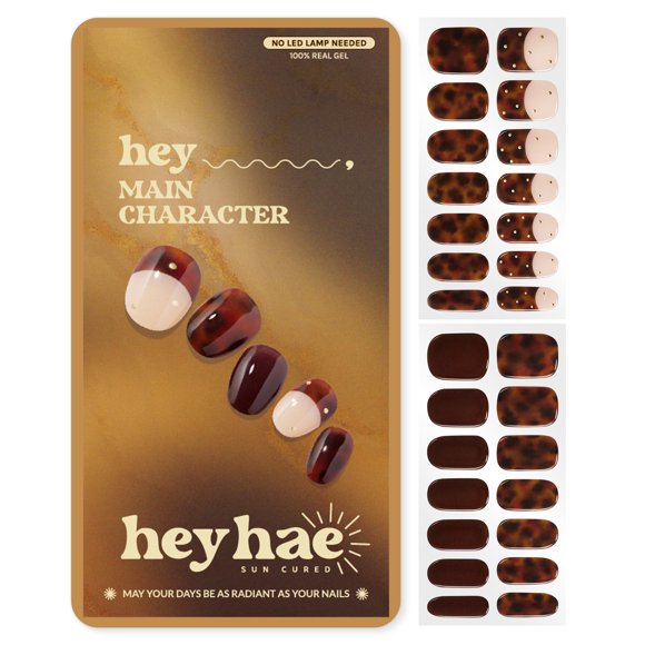 Tiras de Gel para Uñas heyhae Main Character - Pack de 28