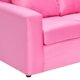 thumbnail image 4 of Living Kendy Sofa 3 Cuerpos + 2 Poufs Felpa Rosado, 4 of 6