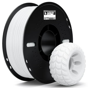 Filamento De Impresión 3D Elegoo Tpu 1.75 Mm 1 Kg Blanco 95A