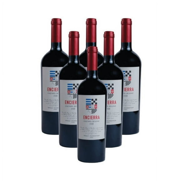 Pack 6 botellas Vino Tinto Vineyard Reserve 2020 750 ml 145% Alc.