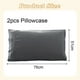 thumbnail image 4 of Juego de 2 fundas de almohada tamaño queen - Fundas ultrasuaves de calidad hotelera - Ropa de cama cómoda y acogedora para mujeres, hombres, niños y adolescentes - Protectores de almohada lavables a m, 4 of 5