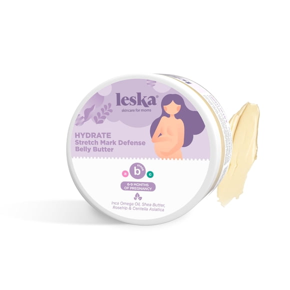 Crema de barriga para estrías de maternidad Leska STAGE B 125 ml
