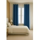 thumbnail image 3 of Pack 2 Cortina Engomada Termica Tela Delgada 100% Blackout 140X225 azul 140X225, 3 of 9