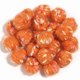 thumbnail image 1 of suxuMhao Bolas de Pompones Esponjosas Peludas Coloridas con Puntos Bola de Hilo Accesorios de Bricolaje Accesorios para el Cabello de Bricolaje Pompones para Manualidades Naranja 0.63x0.51 Pulgadas, 1 of 3