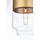 thumbnail image 5 of Lámpara Colgante Elegant Lighting Ashwell Negra Transparente 28 cm, 5 of 8
