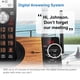 thumbnail image 3 of Teléfono inalámbrico AT&T CL82267 DECT 6.0 de 2 auriculares con contestador automático, 3 of 9
