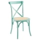 thumbnail image 1 of Silla Crossback Madera Rattan - Menta Vintage, 1 of 3