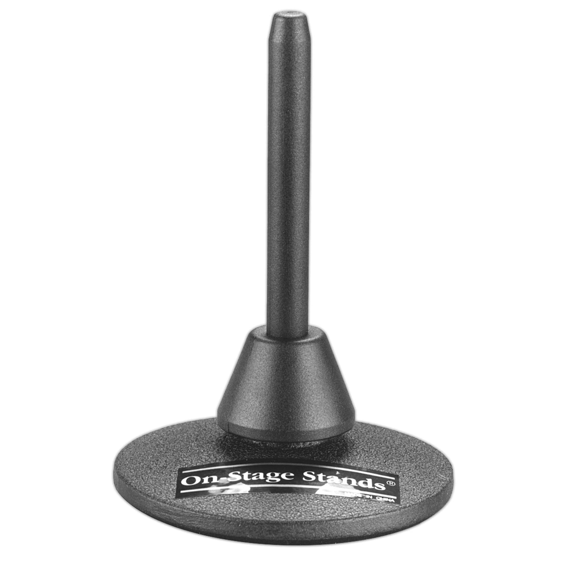 Soporte Para Flauta Onstage Fs7000b Con Base Pesada De Metal Fundido En Arena